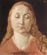Albrecht Durer, Portrait of a woman with Loose Hair